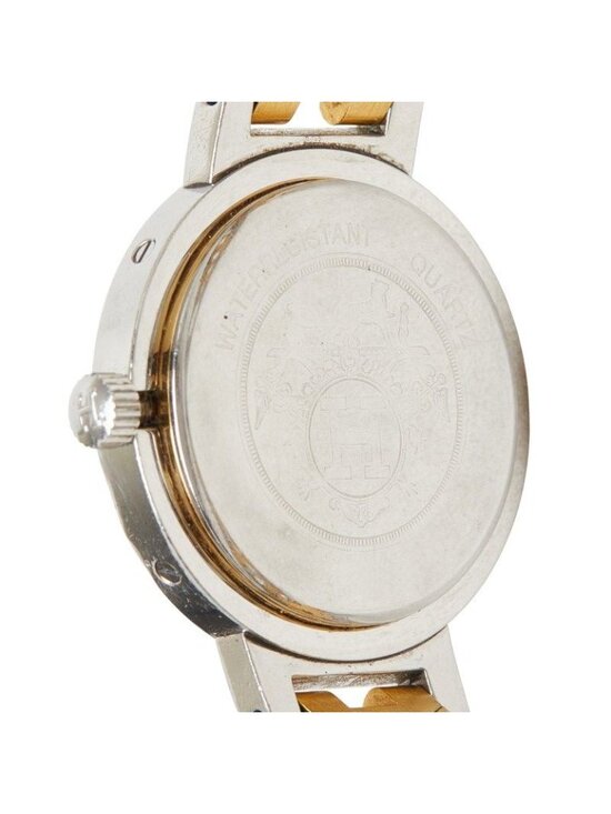 Hermes Clipper Watch Beige Gold Silver Stainless Steel main image 6